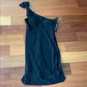 Black cocktail dress